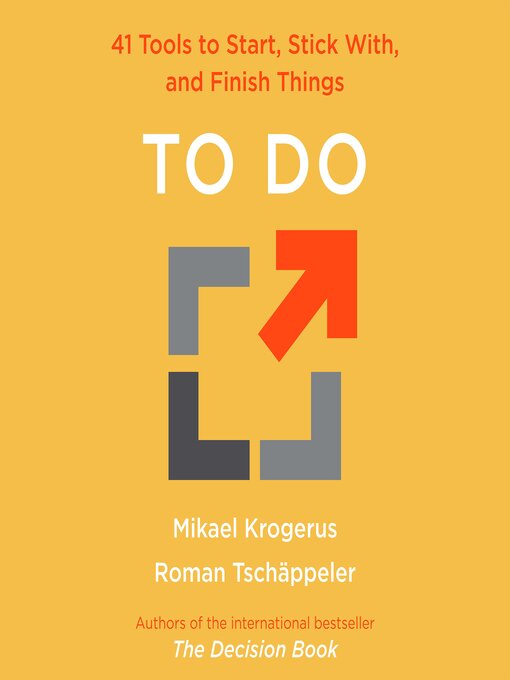 Title details for To Do by Mikael Krogerus - Available